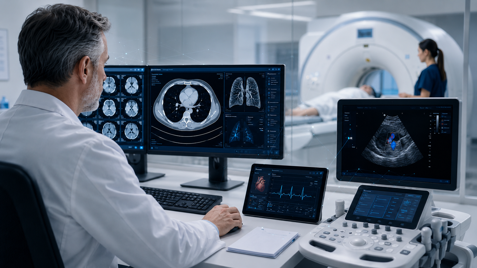 AI-enabled medical devices used for imaging, cardiovascular analysis and clinical decision support